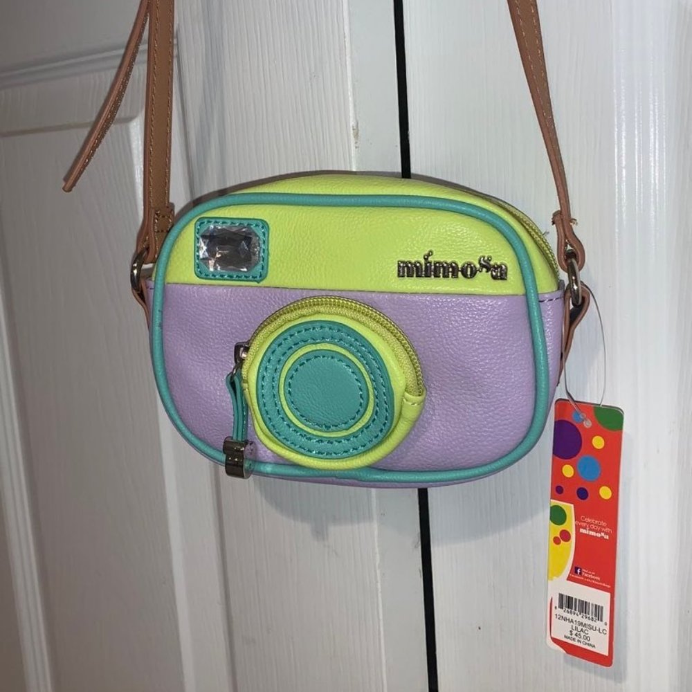 NWT NEW Mimosa Camera Cross Body Bag Purse